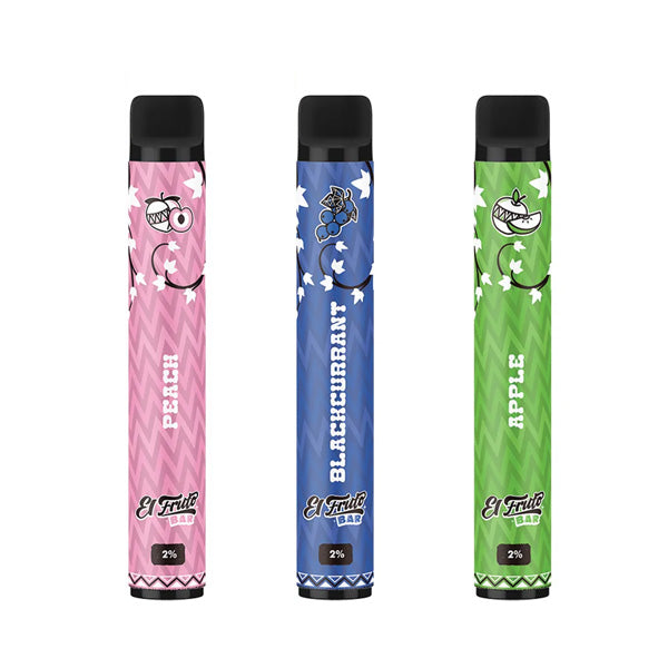 20mg El Fruto Bar Disposable Vape Device 575 Puffs | El Fruto | Hall of Vape |  | Vaping Products