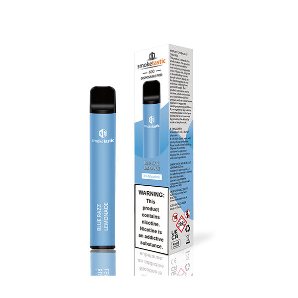 0mg Smoketastic ST600 Bar Disposable Vape Device 600 Puffs