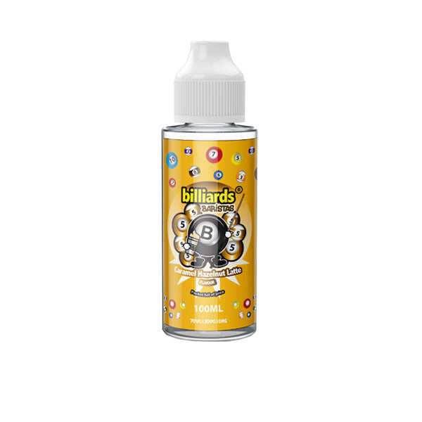 EXPIRED :: Billiards Baristas Range 100ml Shortfill 0mg (70VG/30PG) | Billiards | Hall of Vape |  | Vaping Products