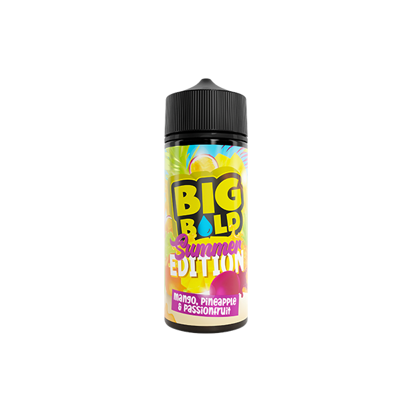 0mg Big Bold Summer Vibes Series 100ml Shortfill  (70VG/30PG) | Big Bold | Hall of Vape |  | Vaping Products