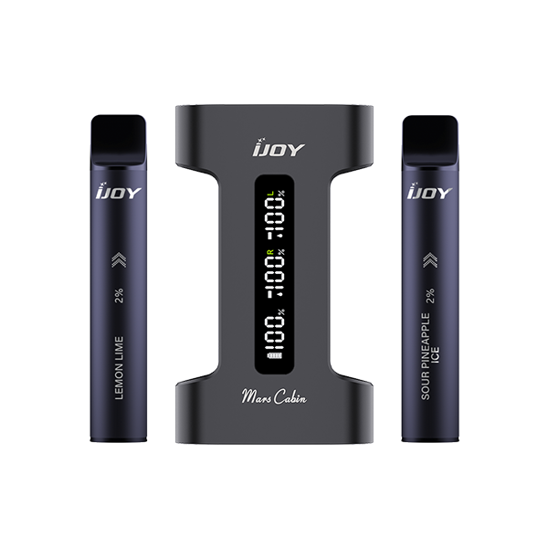 20mg iJoy Mars Cabin 600 Vape Kit | IJoy | Hall of Vape |  | Vaping Products