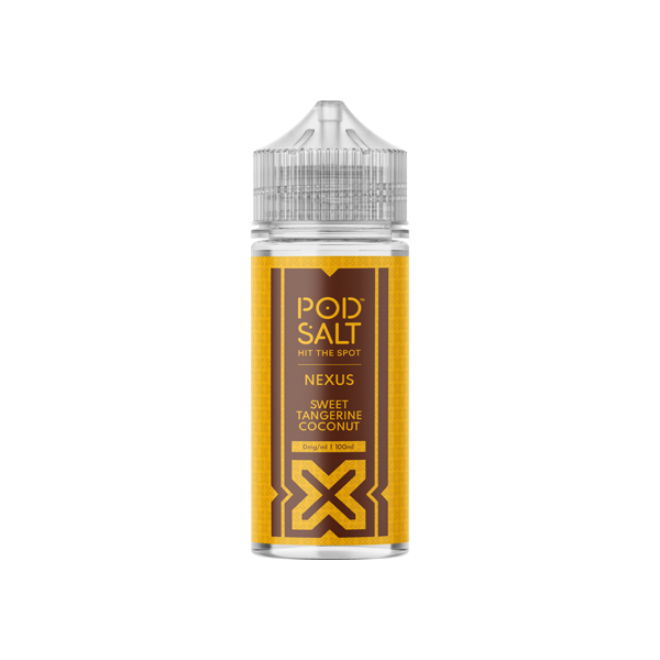 Pod Salt Nexus 100ml Shortfill 0mg (70VG/30PG) | Pod Salt | Hall of Vape |  | Vaping Products