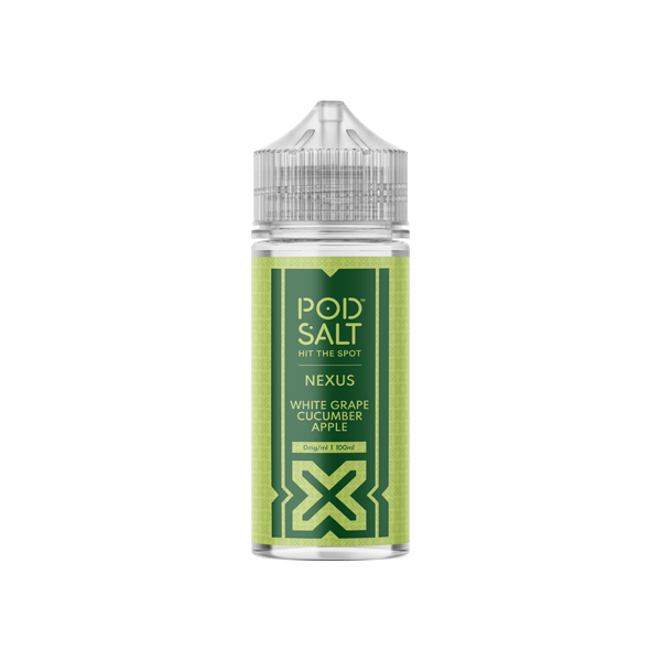 Pod Salt Nexus 100ml Shortfill 0mg (70VG/30PG) | Pod Salt | Hall of Vape |  | Vaping Products