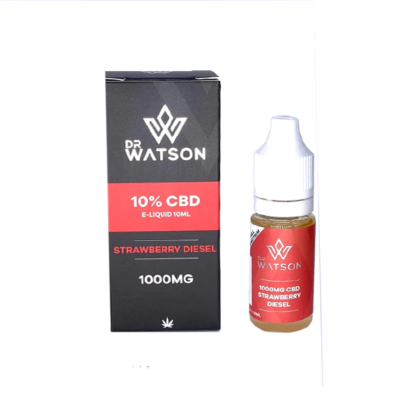 Dr Watson 1000mg Full Spectrum CBD E-liquid 10ml (BUY 1 GET 1 FREE) | Dr Watson | Hall of Vape |  | CBD Products