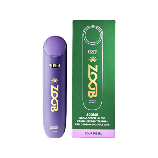 Zoob 500mg Broad Spectrum CBD Vape Pen | Zoob | Hall of Vape |  | CBD Products