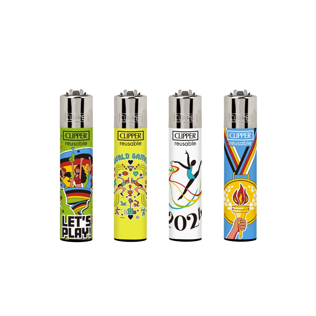 40 Clipper CP11RH Classic World Games Flint Lighters - CL3C1640 | Clipper | Hall of Vape |  | Smoking Products