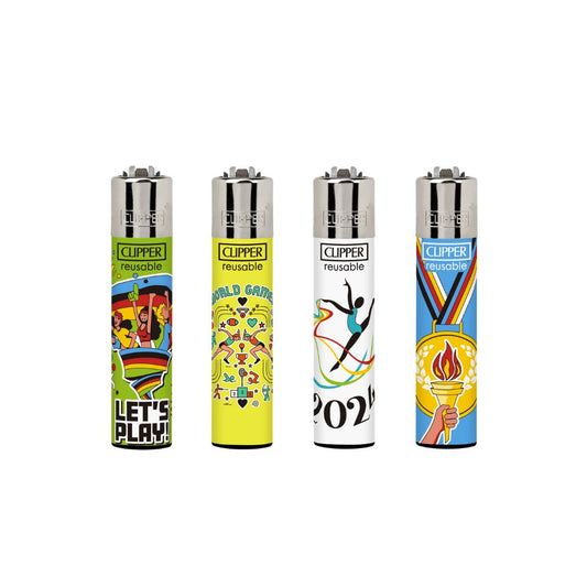 40 Clipper CP11RH Classic World Games Flint Lighters - CL3C1640 | Clipper | Hall of Vape |  | Smoking Products