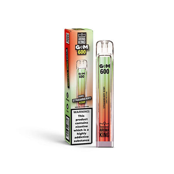 20mg Aroma King GEM 600 Disposable Vape Device 600 Puffs | Aroma King | Hall of Vape |  | Vaping Products