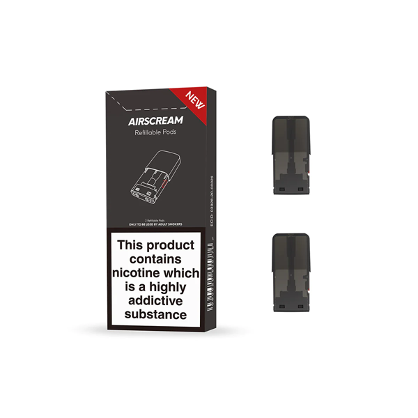 AirsPops By AIRSCREAM Refillable Replacement Pods 2PCS 1.5Ω 1.6ml | Airscream | Hall of Vape |  | Vaping Products