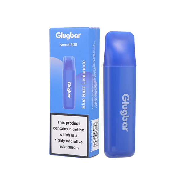 20mg Glugbar Ismod600 Disposable Vape Device 600 Puffs | Glugbar | Hall of Vape |  | Vaping Products