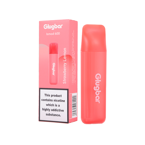 20mg Glugbar Ismod600 Disposable Vape Device 600 Puffs | Glugbar | Hall of Vape |  | Vaping Products