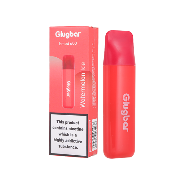 20mg Glugbar Ismod600 Disposable Vape Device 600 Puffs