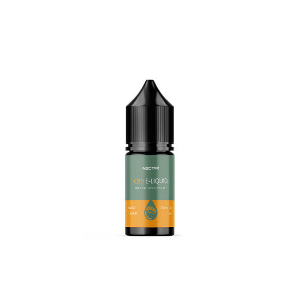 Nectar Mango 2.5% 250mg Broad Spectrum CBD E-liquid - 10ml | Nectar | Hall of Vape |  | CBD Products