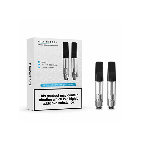 Nectar Pollinators 510 Atomizers - Pack Of 2 | Nectar | Hall of Vape |  | Vaping Products