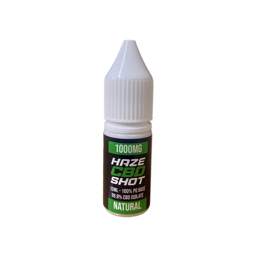 Haze 1000mg CBD Shot 10ml (100PG) | Haze | Hall of Vape |  | CBD Products