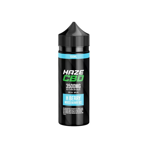 Haze 3500mg CBD E-Liquid 100ml (50VG/50PG) | Haze | Hall of Vape |  | CBD Products