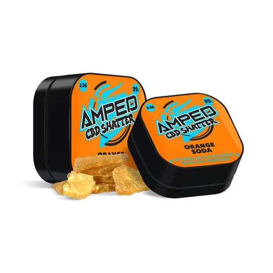 Amped CBD 99% CBD Shatter 1g | Amped | Hall of Vape |  | CBD Products