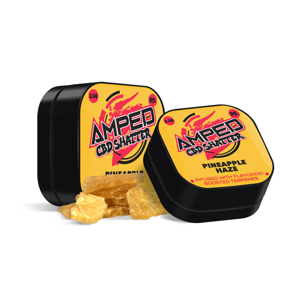 Amped CBD 99% CBD Shatter 1g | Amped | Hall of Vape |  | CBD Products