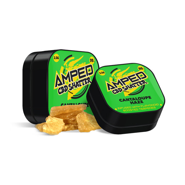 Amped CBD 99% CBD Shatter 1g | Amped | Hall of Vape |  | CBD Products