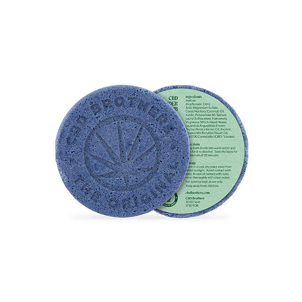 CBD Brothers 100mg CBD Lavender Bath Bomb - 100g | CBD Brothers | Hall of Vape |  | CBD Products