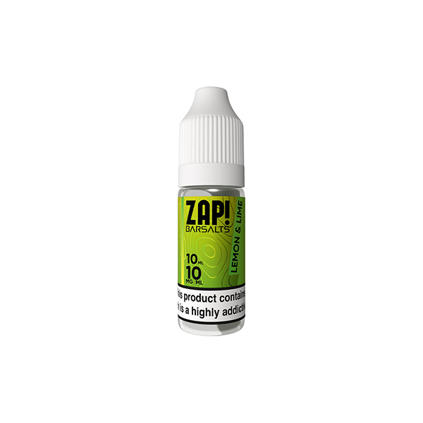 10mg ZAP! Bar Salts Nic Salt 10ml (50VG/50PG) | Zap! Juice | Hall of Vape |  | Vaping Products