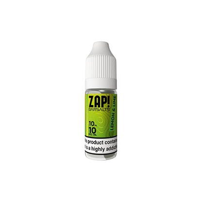 10mg ZAP! Bar Salts Nic Salt 10ml (50VG/50PG) | Zap! Juice | Hall of Vape |  | Vaping Products