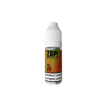 10mg ZAP! Bar Salts Nic Salt 10ml (50VG/50PG) | Zap! Juice | Hall of Vape |  | Vaping Products