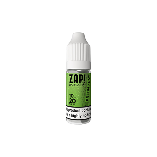 20mg ZAP! Bar Salts Nic Salt 10ml (50VG/50PG) | Zap! Juice | Hall of Vape |  | Vaping Products