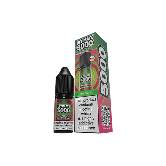 5mg Ultimate 5000 10ml Nic Salt (50VG/50PG) | Ultimate 5000 | Hall of Vape |  | Vaping Products