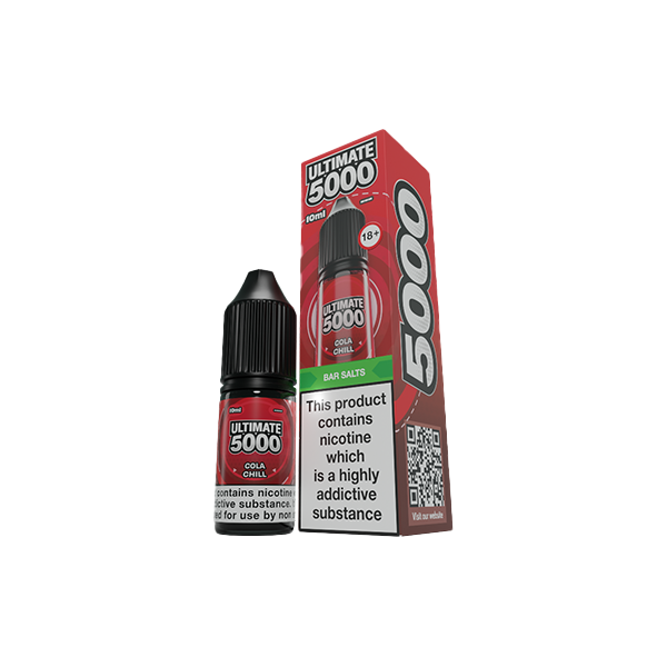 10mg Ultimate 5000 10ml Nic Salt (50VG/50PG) | Ultimate 5000 | Hall of Vape |  | Vaping Products