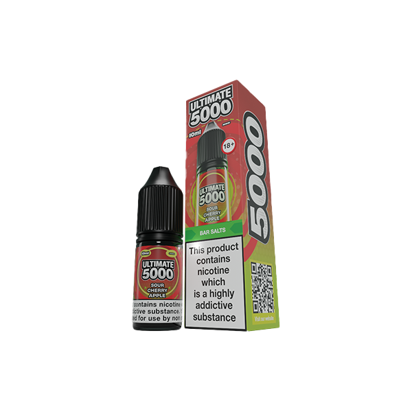 20mg Ultimate 5000 10ml Nic Salt (50VG/50PG) | Ultimate 5000 | Hall of Vape |  | Vaping Products