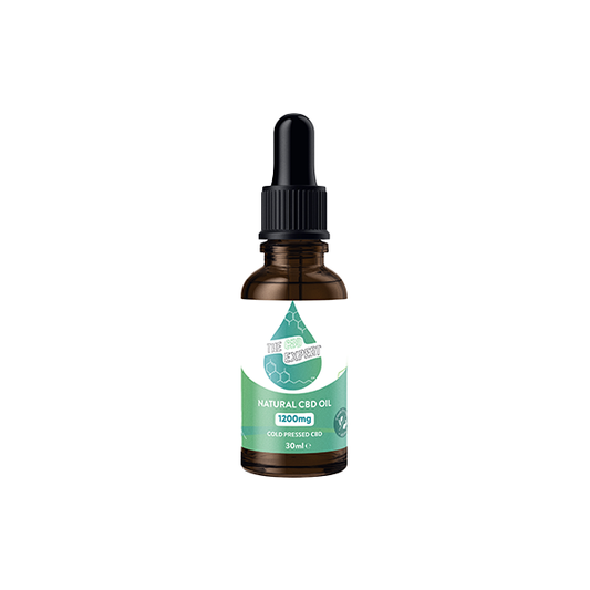 The CBD Expert 1200mg Cold Pressed CBD Oil 30ml | The CBD Expert | Hall of Vape |  | CBD Products