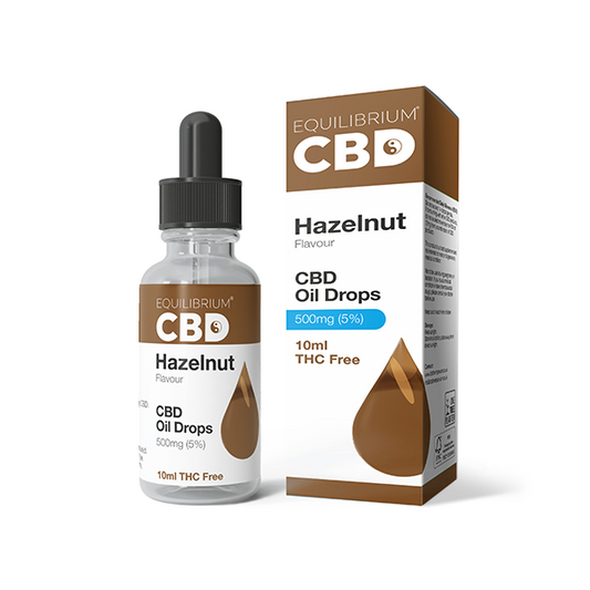 500mg Equilibrium CBD Oil 10ml - Hazelnut Flavour | Equilibrium CBD | Hall of Vape |  | CBD Products