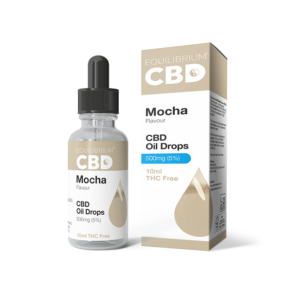 500mg Equilibrium CBD Oil 10ml - Mocha Flavour | Equilibrium CBD | Hall of Vape |  | CBD Products