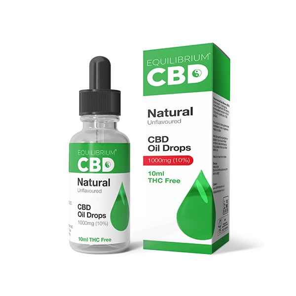 1000mg Equilibrium CBD Oil 10ml - Natural Flavour | Equilibrium CBD | Hall of Vape |  | CBD Products