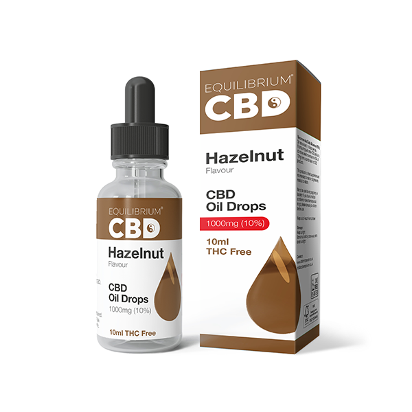 1000mg Equilibrium CBD Oil 10ml - Hazelnut Flavour | Equilibrium CBD | Hall of Vape |  | CBD Products