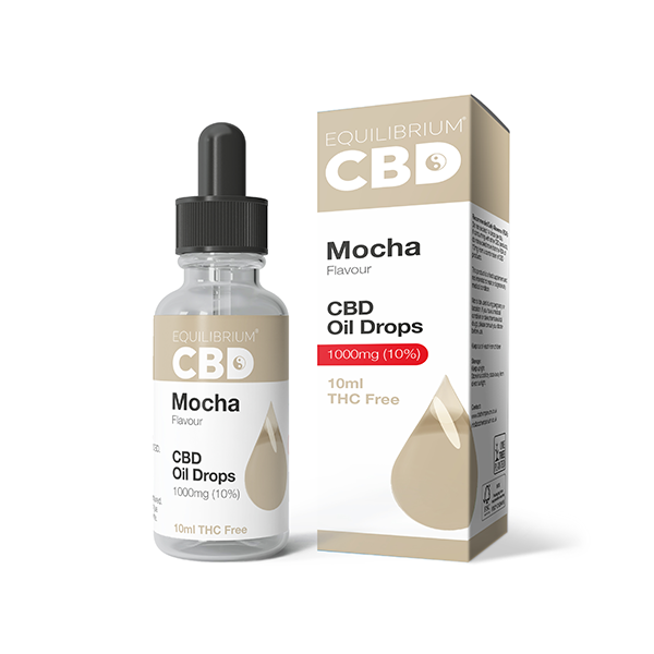 1000mg Equilibrium CBD Oil 10ml - Mocha Flavour | Equilibrium CBD | Hall of Vape |  | CBD Products