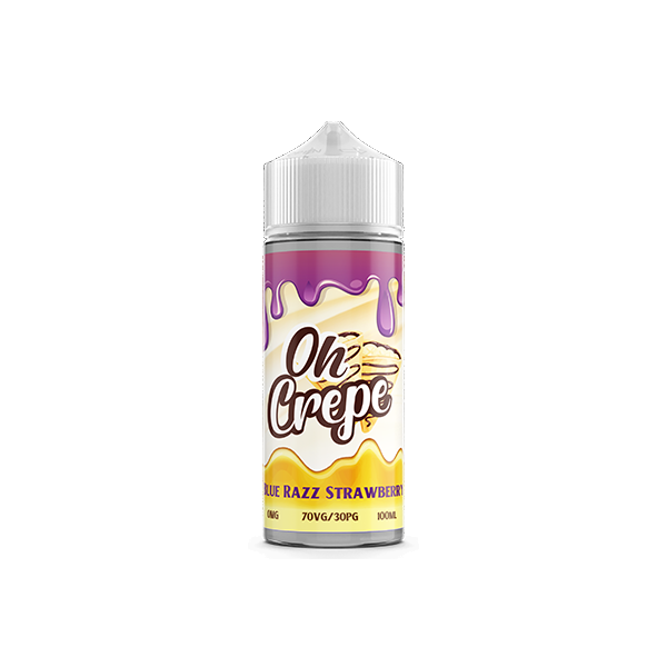 0mg Oh Crepe 100ml Shortfill (70VG/30PG) | Oh Crepe | Hall of Vape |  | Vaping Products