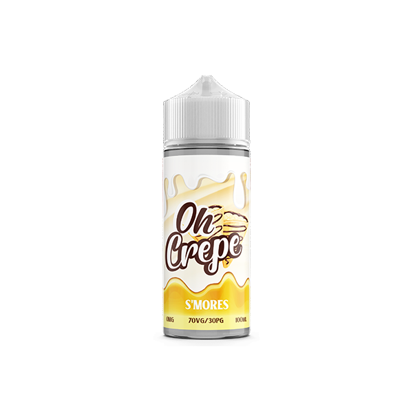 0mg Oh Crepe 100ml Shortfill (70VG/30PG) | Oh Crepe | Hall of Vape |  | Vaping Products