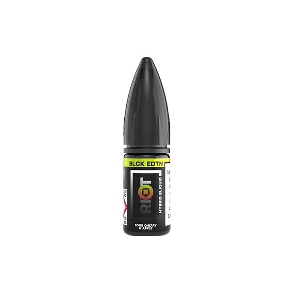 10mg Riot Squad Black Edition V2 Nic Salts 10ml (50VG/50PG) | Riot Squad | Hall of Vape |  | Vaping Products