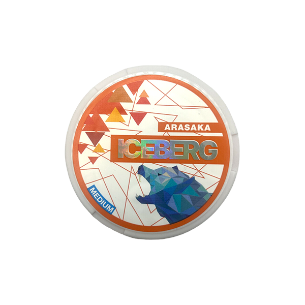 20mg Iceberg Arasaka Nicotine Pouches - 20 Pouches | Iceberg | Hall of Vape |  | Smoking Products