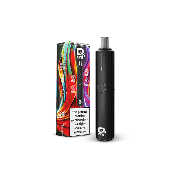 QOne Starter Pod-Based Vape Kit | QOne | Hall of Vape |  | Vaping Products