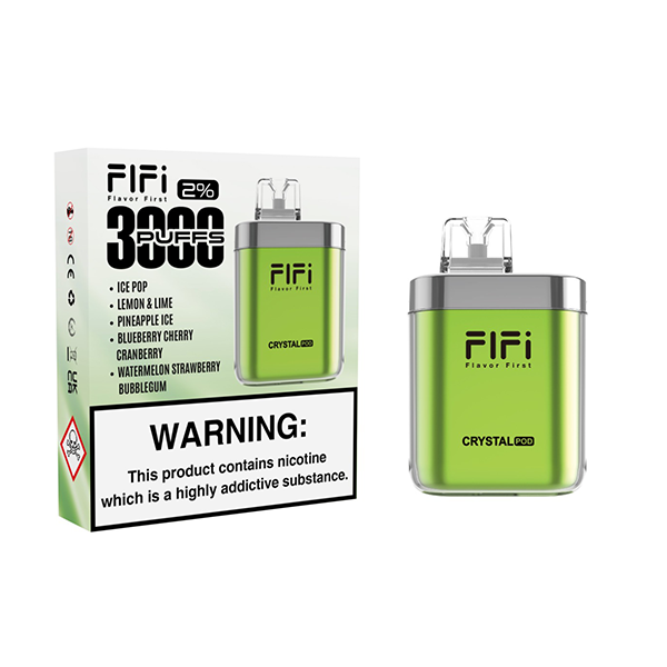 FLFI Crystal 5 in 1 Pod Kit 3000 Puffs | FLFI | Hall of Vape |  | Vaping Products