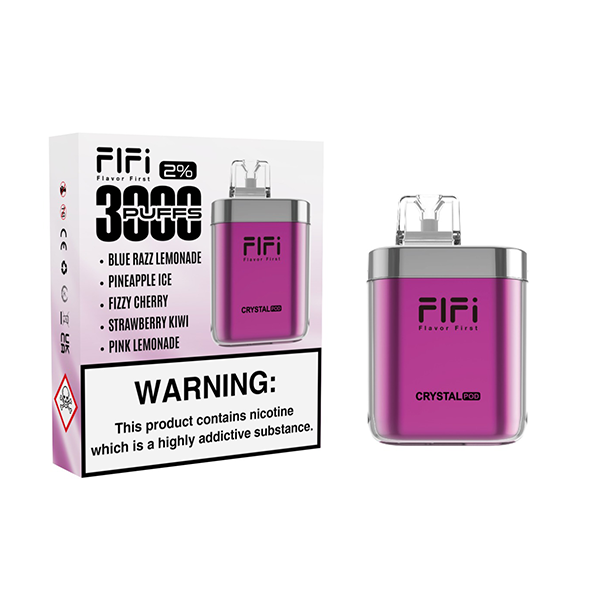 FLFI Crystal 5 in 1 Pod Kit 3000 Puffs | FLFI | Hall of Vape |  | Vaping Products