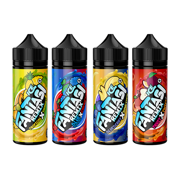 0mg Fantasi Ice Remix 100ml Shortfill E-Liquid (70VG/30PG) | Fantasi | Hall of Vape |  | Vaping Products