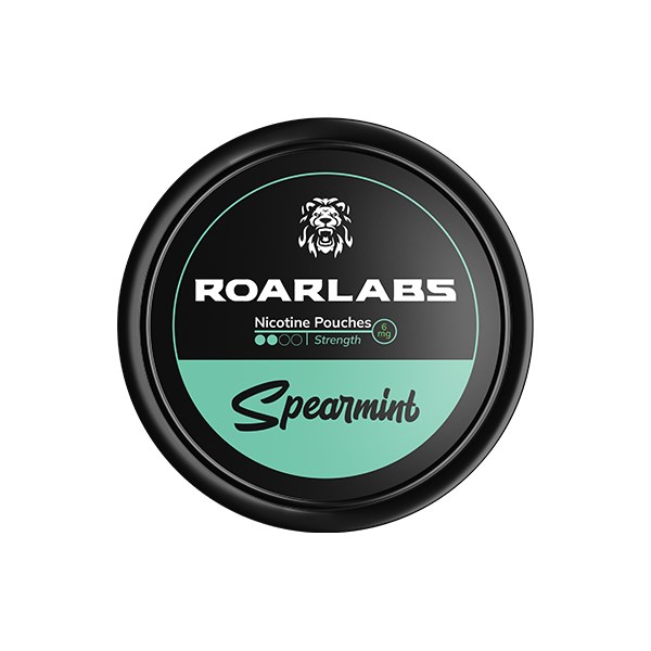 6mg Roar Labs Spearmint Nicotine Pouches - 20 Pouches | Roar | Hall of Vape |  | Smoking Products