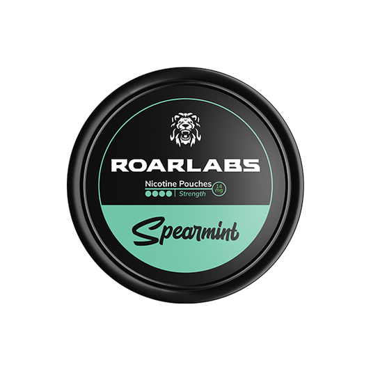 14mg Roar Labs Spearmint Nicotine Pouch - 20 Pouches | Roar | Hall of Vape |  | Smoking Products