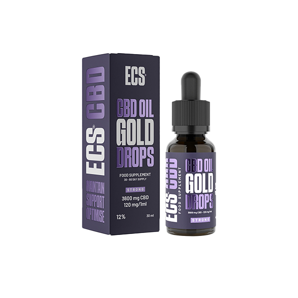 Canavape 3600mg 12% ECS CBD Oil 30ml | Canavape | Hall of Vape |  | CBD Products