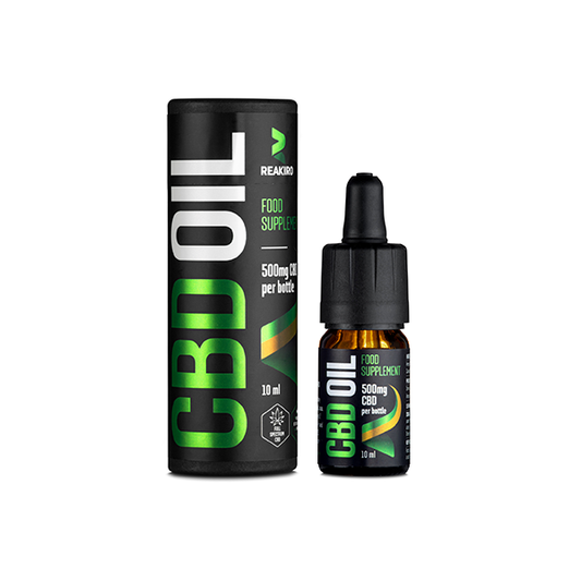 Reakiro 500mg CBD Oil 5% Full Spectrum - 10ml (BUY 1 GET 1 FREE) | Reakiro | Hall of Vape |  | CBD Products