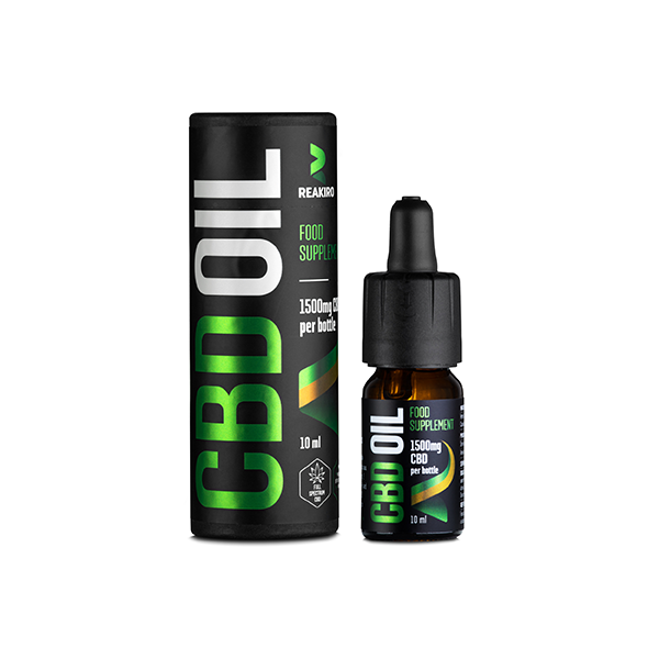 Reakiro 1500mg CBD Oil 15% Full Spectrum - 10ml (BUY 1 GET 1 FREE) | Reakiro | Hall of Vape |  | CBD Products